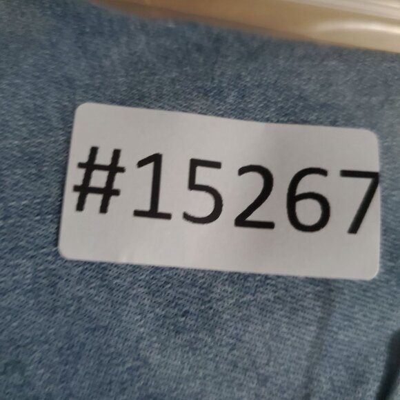 Cato Jeans Womens 16W Light Blue Hi-Rise Cropped Stretch Cotton Blend - Picture 14 of 14